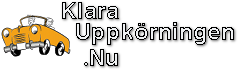 KlaraUppkörningen.nu:s logotyp, tar dig till startsidan